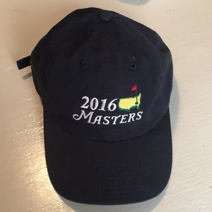 Navy Blue 2016 Masters hat adjustable
